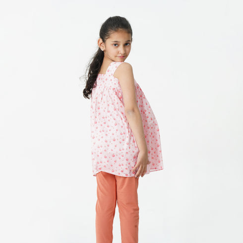Pink Cherry Dress
